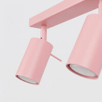 Sollux SL.2175 Deckenleuchte RING 4L rosa 7