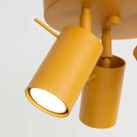 Sollux SL.2186 Deckenleuchte RING 3P gelb 6