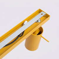 Sollux SL.2187 Deckenleuchte RING 4L gelb 4