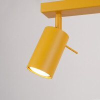 Sollux SL.2188 Deckenleuchte RING 6L gelb 6