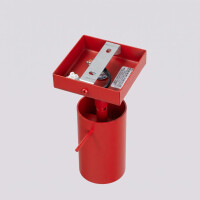 Sollux SL.2189 Wandleuchte RING rot 6