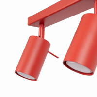 Sollux SL.2190 Deckenleuchte RING 2 rot 7