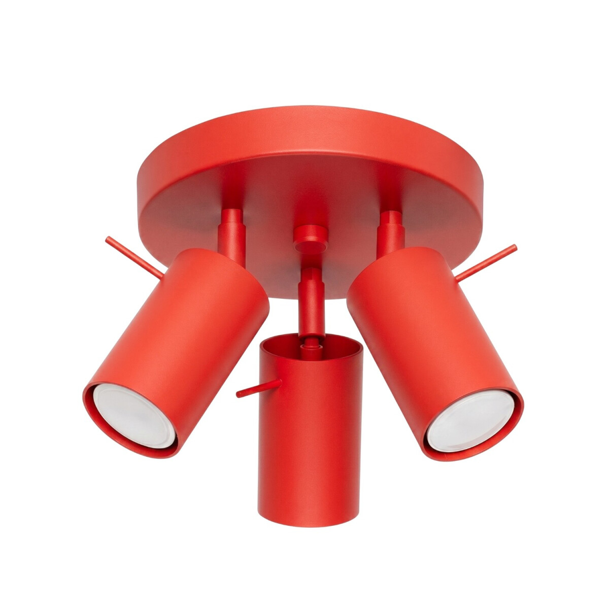 Sollux SL.2192 Deckenleuchte RING 3P rot