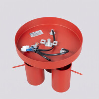 Sollux SL.2192 Deckenleuchte RING 3P rot 4