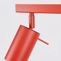 Sollux SL.2194 Deckenleuchte RING 6L rot 8
