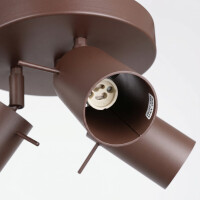 Sollux SL.2198 Deckenleuchte RING 3P braun 5