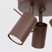 Sollux SL.2198 Deckenleuchte RING 3P braun 7