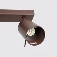 Sollux SL.2199 Deckenleuchte RING 4L braun 5