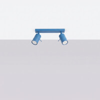 Sollux SL.2202 Deckenleuchte RING 2 himmelblau 3