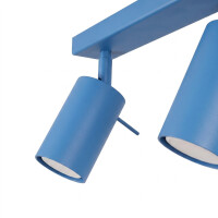 Sollux SL.2205 Deckenleuchte RING 4L himmelblau 7