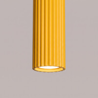 Sollux SL.2334 Pendelleuchte KARBON 1 gelb 6