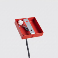 Sollux SL.2335 Pendelleuchte KARBON 1 rot 4