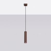 Sollux SL.2336 Pendelleuchte KARBON 1 braun 3