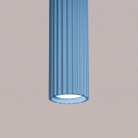 Sollux SL.2337 Pendelleuchte KARBON 1 himmelblau 4