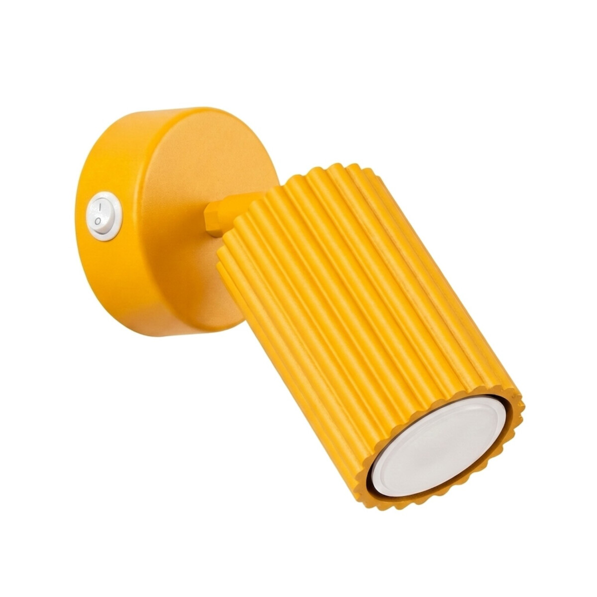Sollux SL.2356 Wandleuchte KARBON gelb mit einem Schalter
