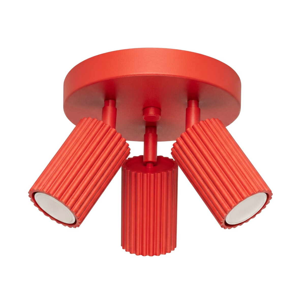 Sollux SL.2367 Deckenleuchte KARBON 3P rot