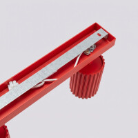 Sollux SL.2368 Deckenleuchte KARBON 4L rot 4