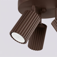 Sollux SL.2374 Deckenleuchte KARBON 3P braun 6