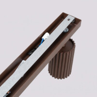 Sollux SL.2375 Deckenleuchte KARBON 4L braun 4