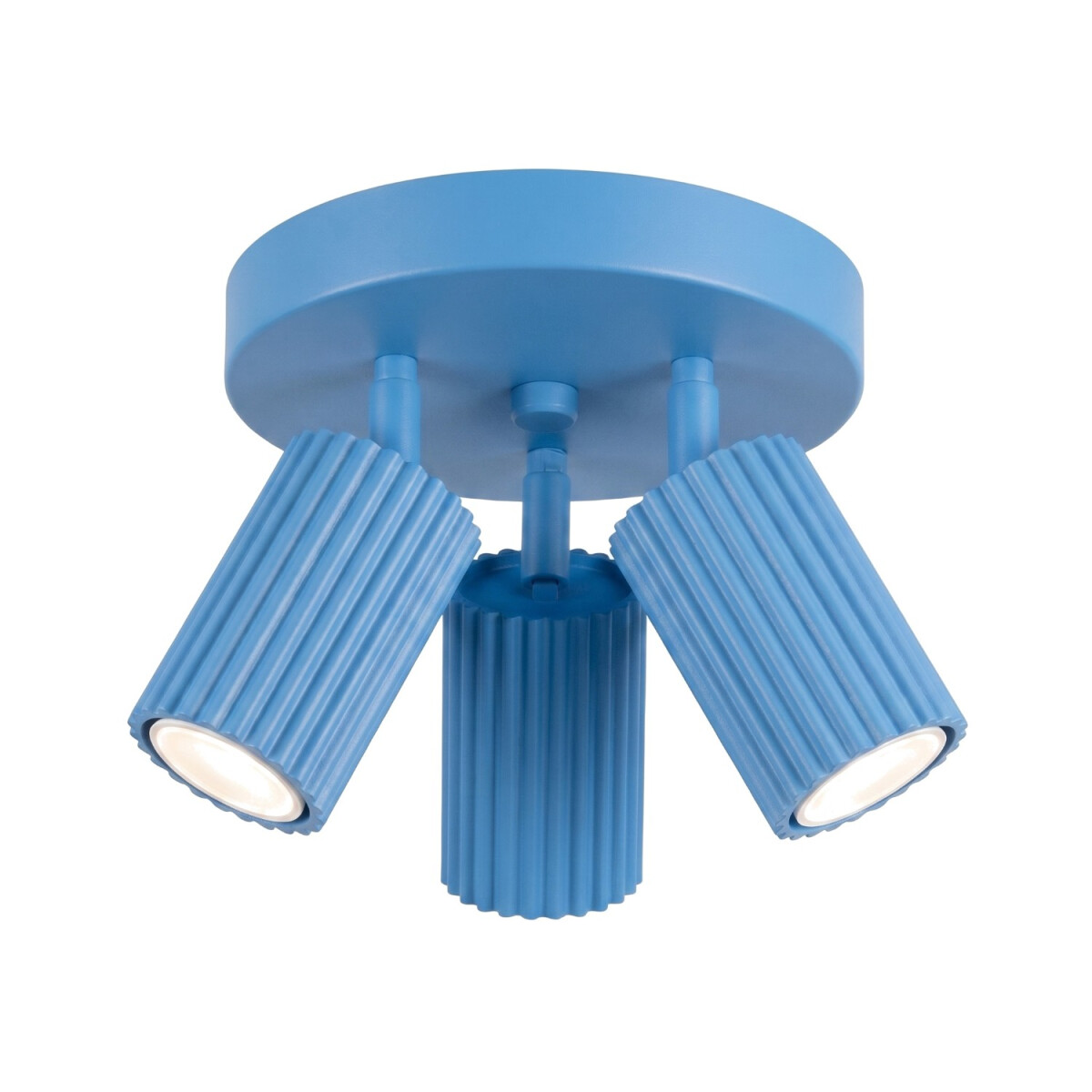 Sollux SL.2381 Deckenleuchte KARBON 3P himmelblau