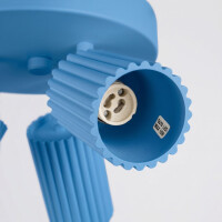 Sollux SL.2381 Deckenleuchte KARBON 3P himmelblau 6