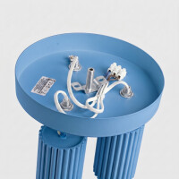 Sollux SL.2381 Deckenleuchte KARBON 3P himmelblau 7