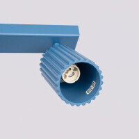 Sollux SL.2382 Deckenleuchte KARBON 4L himmelblau 5