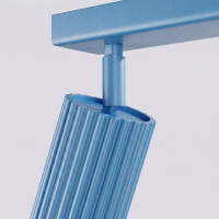 Sollux SL.2382 Deckenleuchte KARBON 4L himmelblau 7