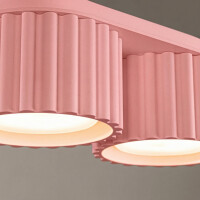 Sollux SL.2407 Deckenleuchte AURA 2 rosa Gx53 4