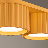 Sollux SL.2417 Deckenleuchte AURA 2 gelb Gx53 4