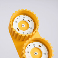 Sollux SL.2417 Deckenleuchte AURA 2 gelb Gx53 5
