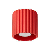 Sollux SL.2418 Deckenleuchte AURA 1 rot  gallery