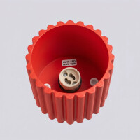 Sollux SL.2418 Deckenleuchte AURA 1 rot GU10 5