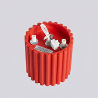 Sollux SL.2418 Deckenleuchte AURA 1 rot GU10 6