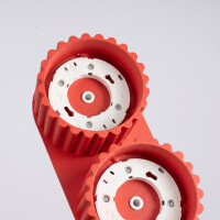 Sollux SL.2422 Deckenleuchte AURA 2 rot Gx53 5