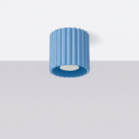 Sollux SL.2428 Deckenleuchte AURA 1 himmelblau GU10 3