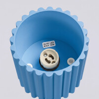 Sollux SL.2428 Deckenleuchte AURA 1 himmelblau GU10 5
