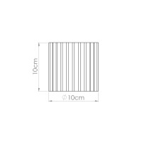 Sollux SL.2428 Deckenleuchte AURA 1 himmelblau GU10 7