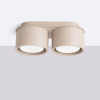 Sollux SL.2447 Deckenleuchte MODO 2 taupe Gx53 3