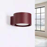 Sollux SL.2453 Wandleuchte MODO 1 burgund Gx53 3