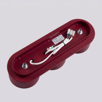 Sollux SL.2456 Deckenleuchte MODO 3 burgund Gx53 7