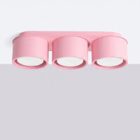 Sollux SL.2468 Deckenleuchte MODO 3 rosa Gx53 3