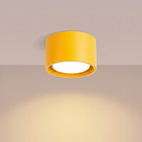 Sollux SL.2474 Deckenleuchte MODO 1 gelb Gx53