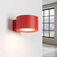 Sollux SL.2477 Wandleuchte MODO 1 rot Gx53