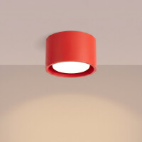 Sollux SL.2478 Deckenleuchte MODO 1 rot Gx53