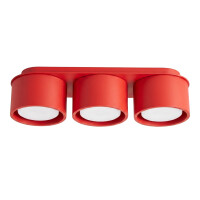 Sollux SL.2480 Deckenleuchte MODO 3 rot Gx53 1