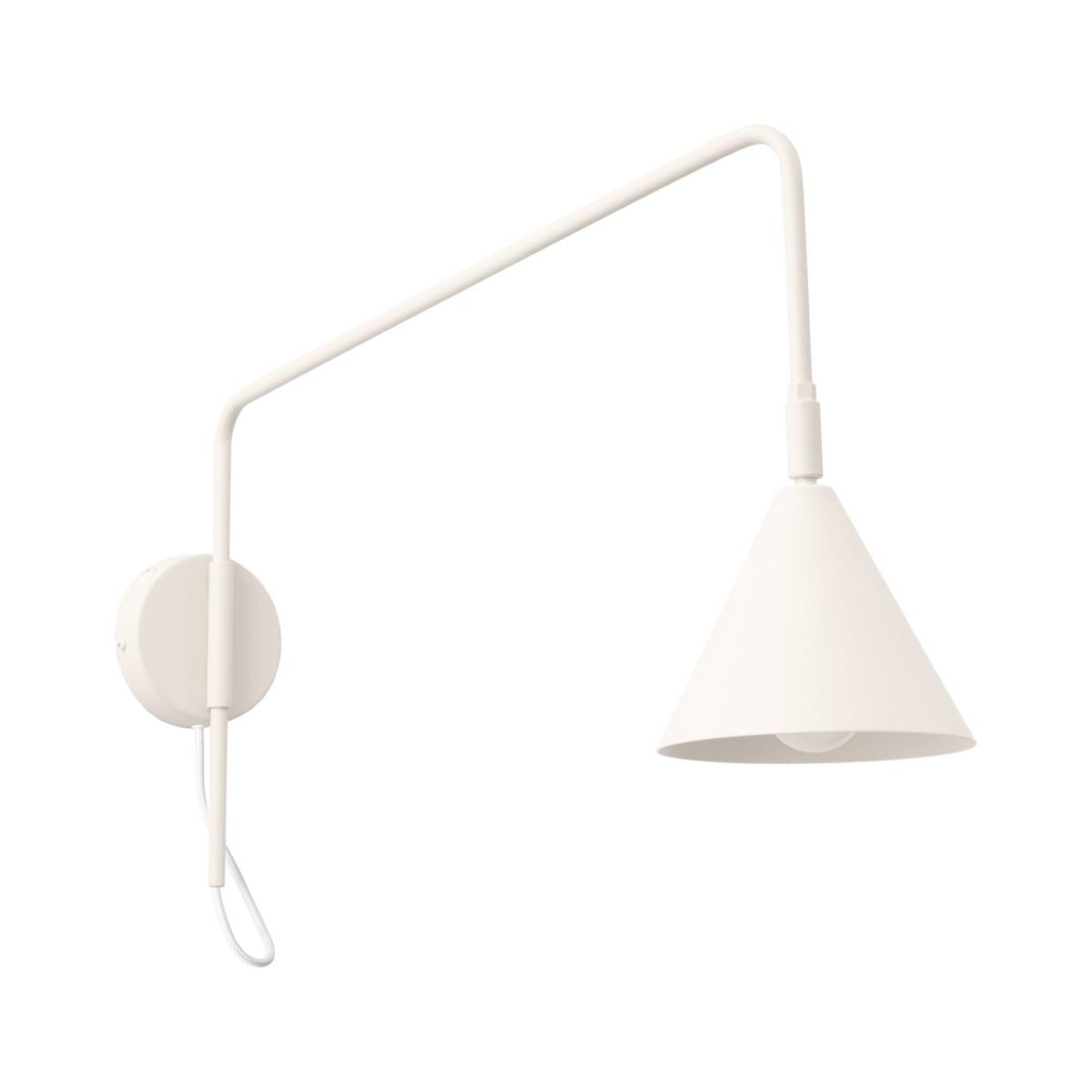 Sollux SL.2494 Wandleuchte NOX 1 beige mit einem Schalter