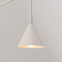 Sollux SL.2494 Wandleuchte NOX 1 beige mit einem Schalter 4