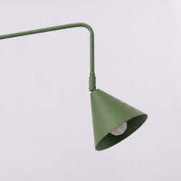 Sollux SL.2495 Wandleuchte NOX 1 olivgrün mit einem Sch
