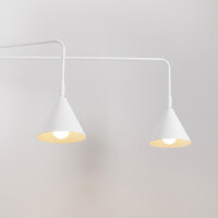 Sollux SL.2506 Wandleuchte NOX 2 weiß mit einem Schalt